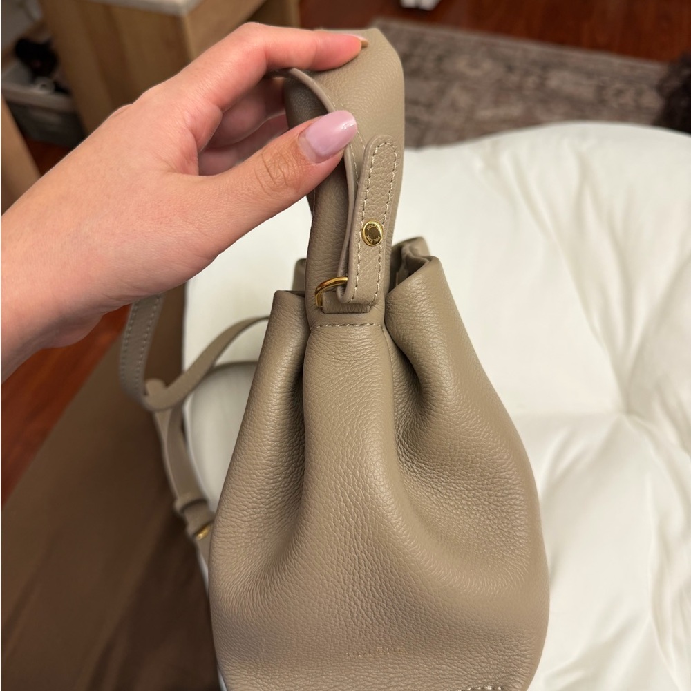 Polene Taupe Shoulder Bag - Picture 6 of 7